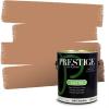 imagePRESTIGE Paints Exterior Paint and Primer In One 1Gallon SemiGloss Comparable Match of Benjamin Moore Fresh Brew1221BMPCM