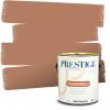 imagePRESTIGE Paints Exterior Paint and Primer In One 1Gallon SemiGloss Comparable Match of Benjamin Moore Fresh Brew1222BMPCM