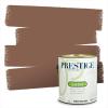 imagePRESTIGE Paints Exterior Paint and Primer In One 1Gallon SemiGloss Comparable Match of Benjamin Moore Fresh Brew1230BMPCM
