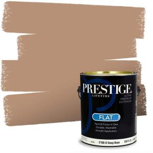 imagePRESTIGE Paints Exterior Paint and Primer In One 1Gallon SemiGloss Comparable Match of Benjamin Moore Fresh Brew1160BMPCM