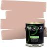imagePRESTIGE Paints Exterior Paint and Primer In One 1Gallon Flat Comparable Match of Benjamin Moore Grant BeigeHC58BMPCM
