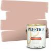imagePRESTIGE Paints Exterior Paint and Primer In One 1Gallon Flat Comparable Match of Benjamin Moore Grant BeigeHC58BMPCM