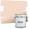 imagePRESTIGE Paints Exterior Paint and Primer In One 1Gallon Flat Comparable Match of Benjamin Moore Grant BeigeHC60BMPCM