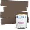 imagePRESTIGE Paints Exterior Paint and Primer In One 1Gallon Flat Comparable Match of Benjamin Moore Grant BeigeHC68BMPCM