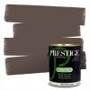 imagePRESTIGE Paints Exterior Paint and Primer In One 1Gallon Flat Comparable Match of Benjamin Moore Grant BeigeHC72BMPCM