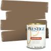 imagePRESTIGE Paints Exterior Paint and Primer In One 1Gallon Flat Comparable Match of Benjamin Moore Grant BeigeHC73BMPCM