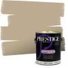 imagePRESTIGE Paints Exterior Paint and Primer In One 1Gallon Flat Comparable Match of Benjamin Moore Grant BeigeHC79BMPCM