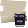 imagePRESTIGE Paints Exterior Paint and Primer In One 1Gallon Flat Comparable Match of Benjamin Moore Grant BeigeHC80BMPCM