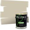 imagePRESTIGE Paints Exterior Paint and Primer In One 1Gallon Flat Comparable Match of Benjamin Moore Grant BeigeHC83BMPCM
