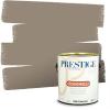 imagePRESTIGE Paints Exterior Paint and Primer In One 1Gallon Flat Comparable Match of Benjamin Moore Grant BeigeHC86BMPCM