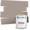 imagePRESTIGE Paints Exterior Paint and Primer In One 1Gallon Flat Comparable Match of Benjamin Moore Grant BeigeHC87BMPCM