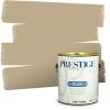 imagePRESTIGE Paints Exterior Paint and Primer In One 1Gallon Flat Comparable Match of Benjamin Moore Grant BeigeHC91BMPCM