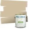 imagePRESTIGE Paints Exterior Paint and Primer In One 1Gallon Flat Comparable Match of Benjamin Moore Grant BeigeHC92BMPCM