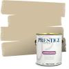 imagePRESTIGE Paints Exterior Paint and Primer In One 1Gallon Flat Comparable Match of Benjamin Moore Grant BeigeHC92BMPCM