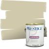 imagePRESTIGE Paints Exterior Paint and Primer In One 1Gallon Flat Comparable Match of Benjamin Moore Grant BeigeHC96BMPCM