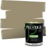 imagePRESTIGE Paints Exterior Paint and Primer In One 1Gallon Flat Comparable Match of Benjamin Moore Grant BeigeHC97BMPCM