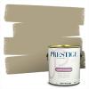 imagePRESTIGE Paints Exterior Paint and Primer In One 1Gallon Flat Comparable Match of Benjamin Moore Grant BeigeHC98BMPCM