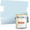 imagePRESTIGE Paints Interior Paint and Primer In One 1Gallon SemiGloss Comparable Match of Benjamin Moore Steel Blue792BMPCM