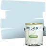 imagePRESTIGE Paints Interior Paint and Primer In One 1Gallon SemiGloss Comparable Match of Benjamin Moore Steel Blue792BMPCM