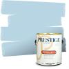 imagePRESTIGE Paints Interior Paint and Primer In One 1Gallon SemiGloss Comparable Match of Benjamin Moore Steel Blue799BMPCM