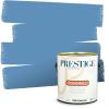 imagePRESTIGE Paints Interior Paint and Primer In One 1Gallon SemiGloss Comparable Match of Benjamin Moore Steel Blue803BMPCM