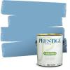 imagePRESTIGE Paints Interior Paint and Primer In One 1Gallon SemiGloss Comparable Match of Benjamin Moore Steel BlueSan Francisco Bay