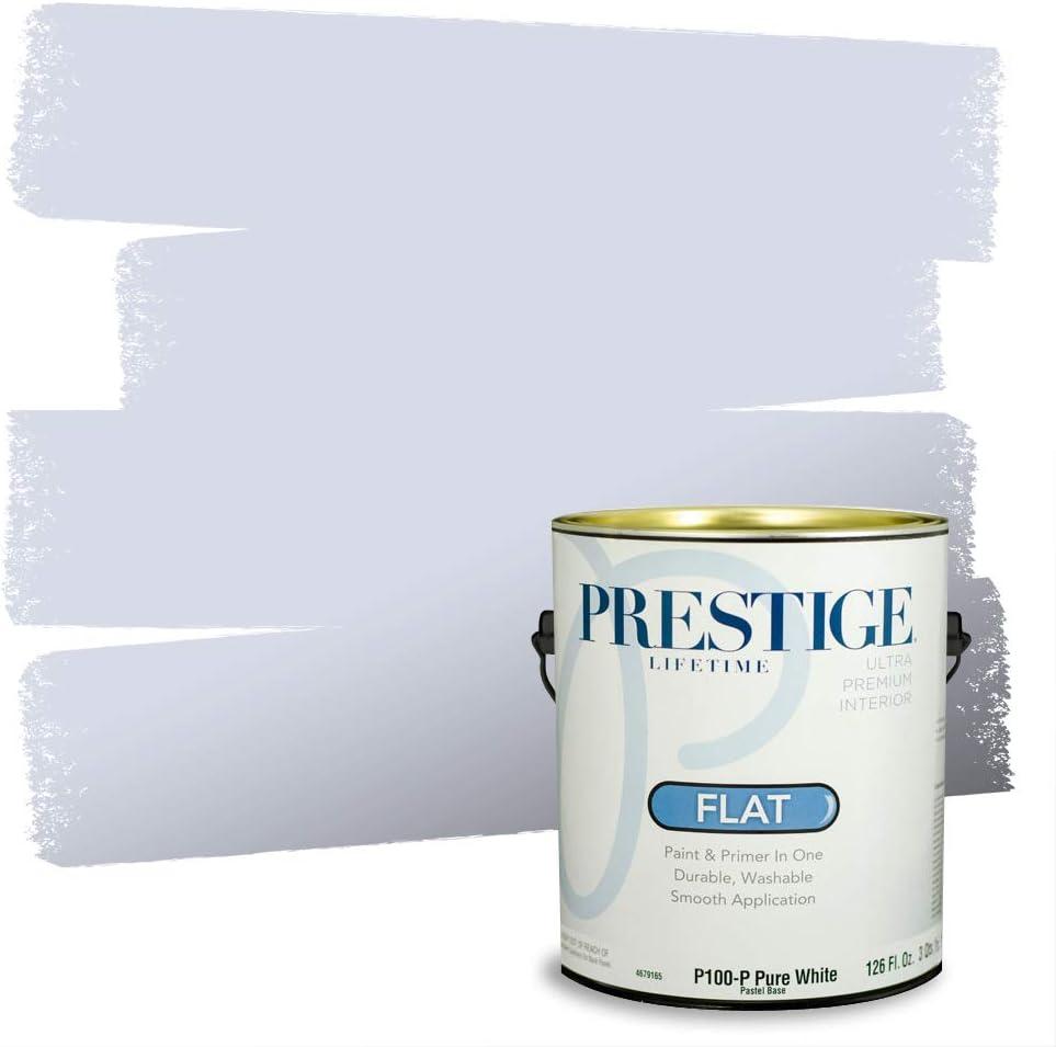 imagePRESTIGE Paints Exterior Paint and Primer In One 1Gallon Satin Comparable Match of Benjamin Moore Little Falls1416BMPCM