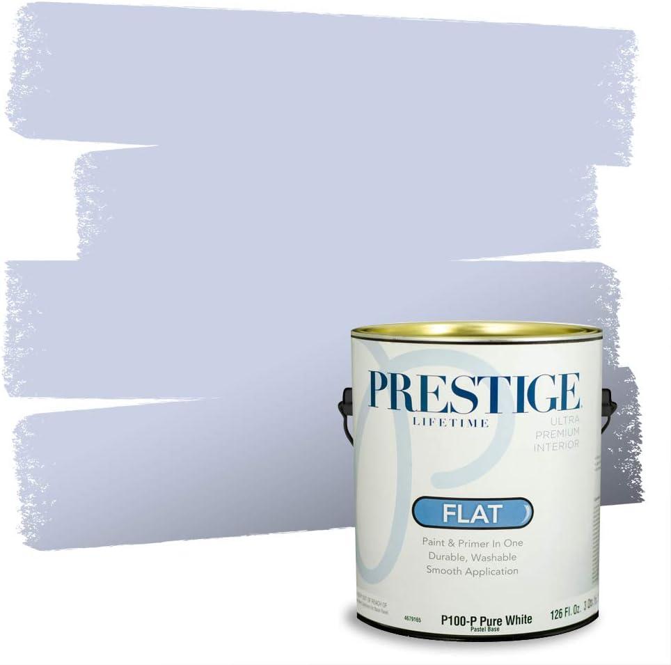 imagePRESTIGE Paints Exterior Paint and Primer In One 1Gallon Satin Comparable Match of Benjamin Moore Little Falls1417BMPCM