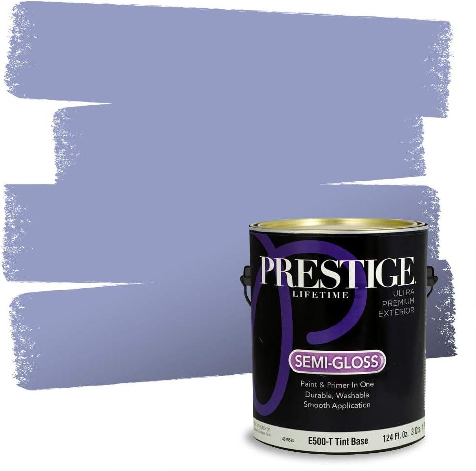 imagePRESTIGE Paints Exterior Paint and Primer In One 1Gallon Satin Comparable Match of Benjamin Moore Little Falls1419BMPCM