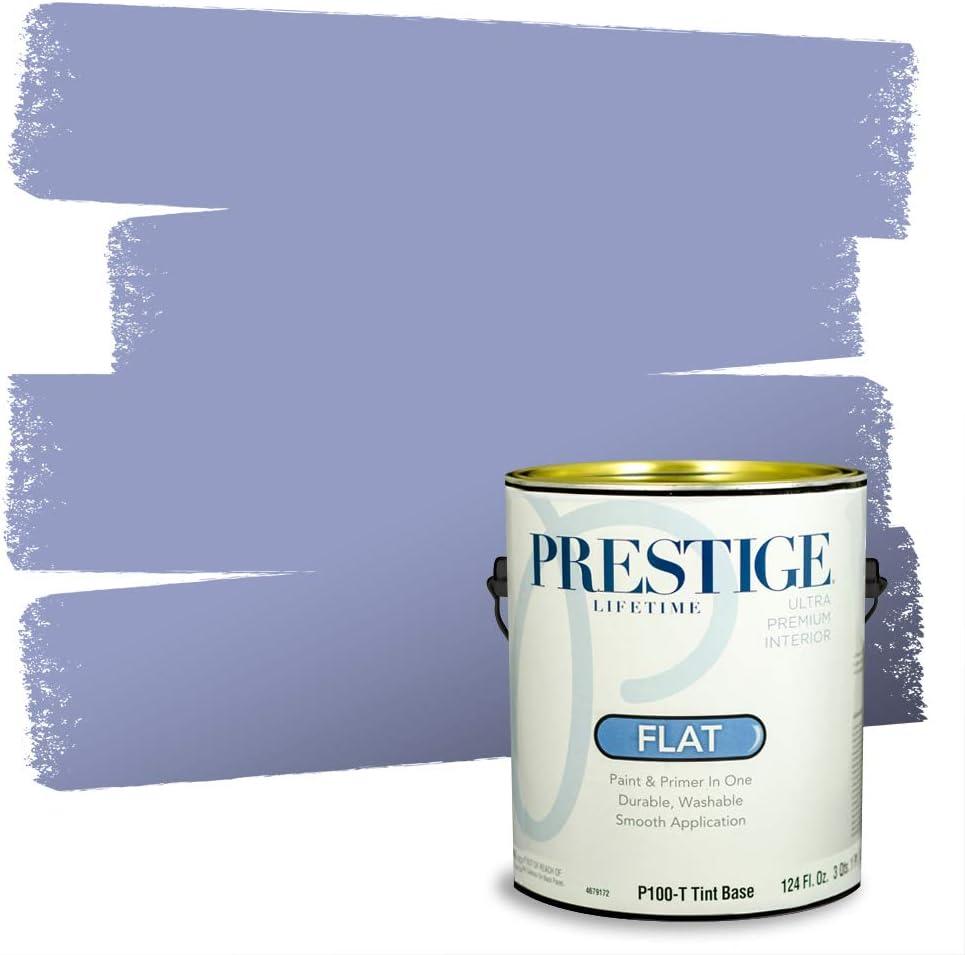 imagePRESTIGE Paints Exterior Paint and Primer In One 1Gallon Satin Comparable Match of Benjamin Moore Little Falls1419BMPCM