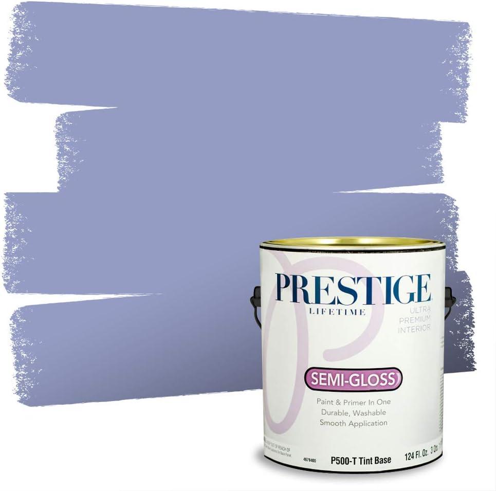 imagePRESTIGE Paints Exterior Paint and Primer In One 1Gallon Satin Comparable Match of Benjamin Moore Little Falls1419BMPCM