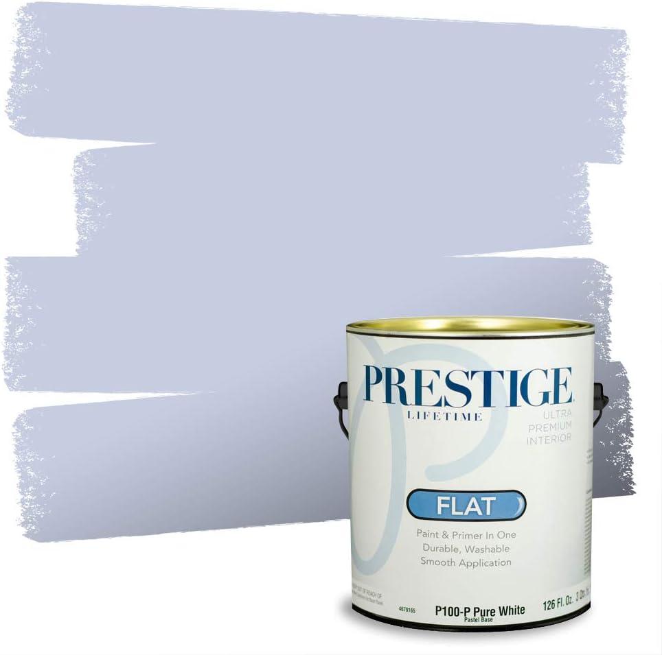 imagePRESTIGE Paints Exterior Paint and Primer In One 1Gallon Satin Comparable Match of Benjamin Moore Little Falls1430BMPCM
