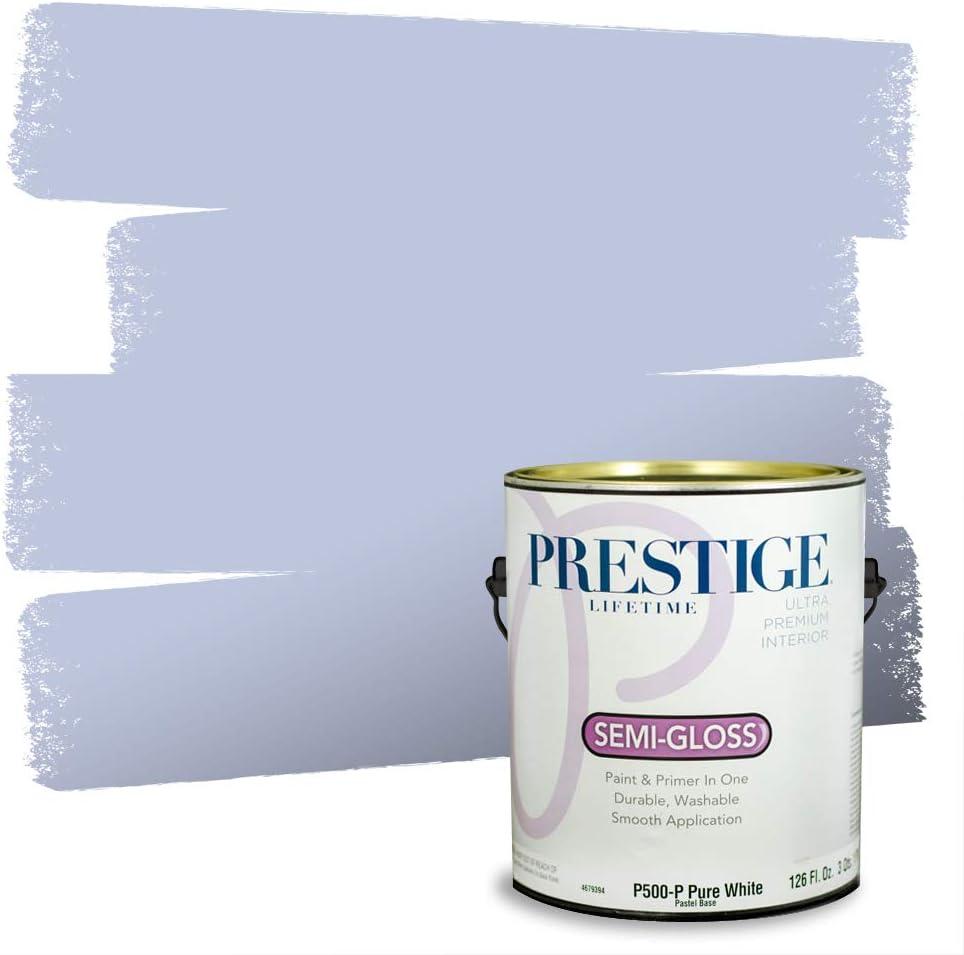 imagePRESTIGE Paints Exterior Paint and Primer In One 1Gallon Satin Comparable Match of Benjamin Moore Little Falls1431BMPCM