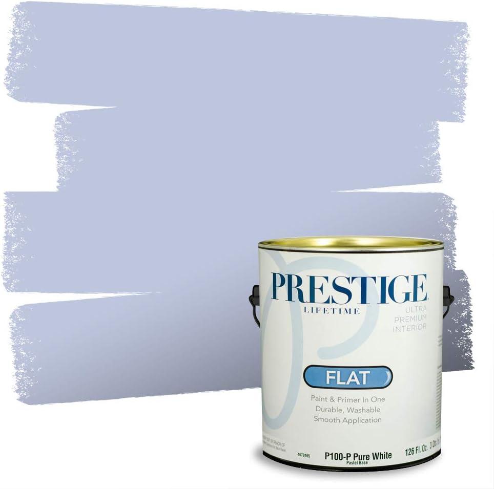 imagePRESTIGE Paints Exterior Paint and Primer In One 1Gallon Satin Comparable Match of Benjamin Moore Little Falls1431BMPCM
