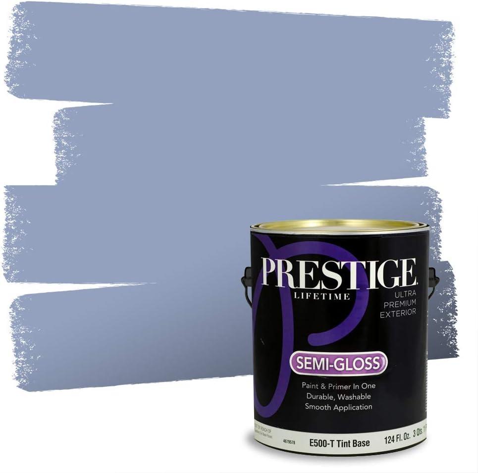 imagePRESTIGE Paints Exterior Paint and Primer In One 1Gallon Satin Comparable Match of Benjamin Moore Little Falls1433BMPCM