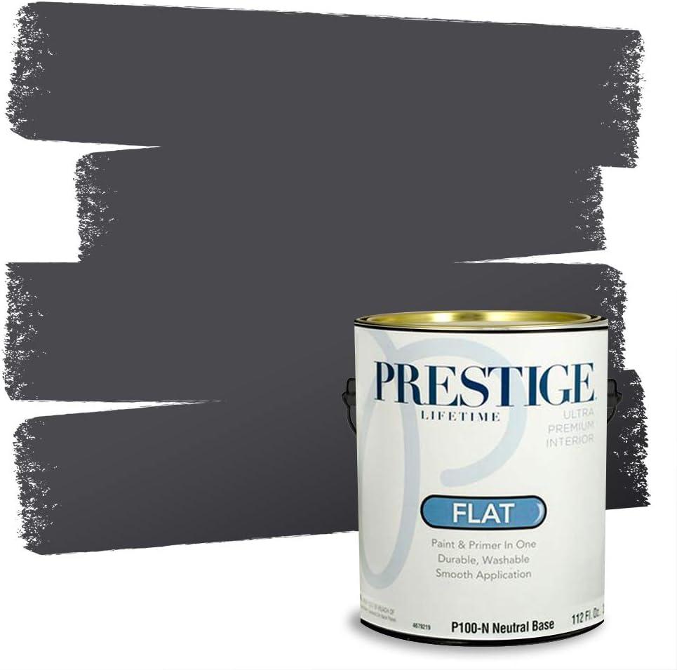 imagePRESTIGE Paints Exterior Paint and Primer In One 1Gallon Satin Comparable Match of Benjamin Moore Little Falls1442BMPCM