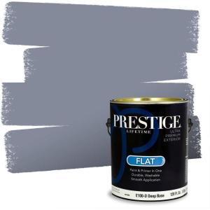 imagePRESTIGE Paints Exterior Paint and Primer In One 1Gallon Satin Comparable Match of Benjamin Moore Little Falls1440BMPCM