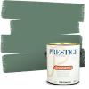 imagePRESTIGE Paints Interior Paint and Primer In One 1Gallon Eggshell Comparable Match of Benjamin Moore Oceanic Teal636BMPCM