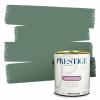 imagePRESTIGE Paints Interior Paint and Primer In One 1Gallon Eggshell Comparable Match of Benjamin Moore Oceanic Teal636BMPCM
