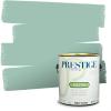 imagePRESTIGE Paints Interior Paint and Primer In One 1Gallon Eggshell Comparable Match of Benjamin Moore Oceanic Teal640BMPCM