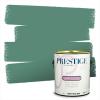 imagePRESTIGE Paints Interior Paint and Primer In One 1Gallon Eggshell Comparable Match of Benjamin Moore Oceanic Teal642BMPCM