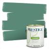 imagePRESTIGE Paints Interior Paint and Primer In One 1Gallon Eggshell Comparable Match of Benjamin Moore Oceanic Teal642BMPCM