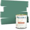 imagePRESTIGE Paints Interior Paint and Primer In One 1Gallon Eggshell Comparable Match of Benjamin Moore Oceanic Teal642BMPCM