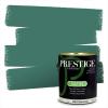 imagePRESTIGE Paints Interior Paint and Primer In One 1Gallon Eggshell Comparable Match of Benjamin Moore Oceanic Teal643BMPCM