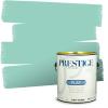 imagePRESTIGE Paints Interior Paint and Primer In One 1Gallon Eggshell Comparable Match of Benjamin Moore Oceanic Teal647BMPCM