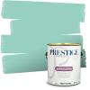 imagePRESTIGE Paints Interior Paint and Primer In One 1Gallon Eggshell Comparable Match of Benjamin Moore Oceanic Teal647BMPCM