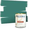imagePRESTIGE Paints Interior Paint and Primer In One 1Gallon Eggshell Comparable Match of Benjamin Moore Oceanic Teal650BMPCM