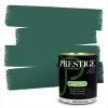 imagePRESTIGE Paints Interior Paint and Primer In One 1Gallon Eggshell Comparable Match of Benjamin Moore Oceanic Teal651BMPCM
