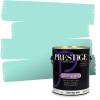 imagePRESTIGE Paints Interior Paint and Primer In One 1Gallon Eggshell Comparable Match of Benjamin Moore Oceanic Teal654BMPCM
