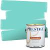 imagePRESTIGE Paints Interior Paint and Primer In One 1Gallon Eggshell Comparable Match of Benjamin Moore Oceanic Teal655BMPCM